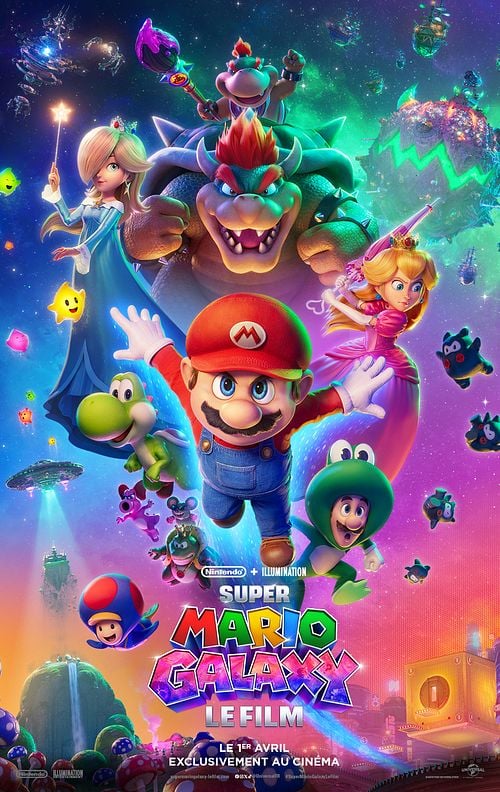 Affiche Super Mario Galaxy