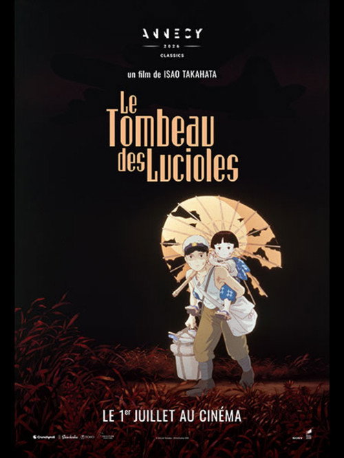 Affiche Le Tombeau des Lucioles