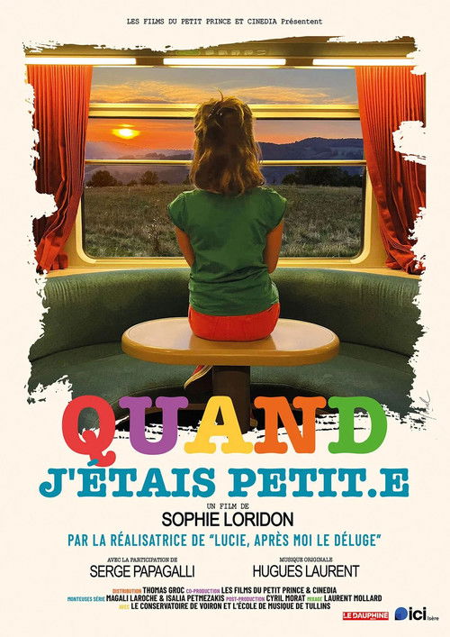 Affiche Quand j'étais petit.e